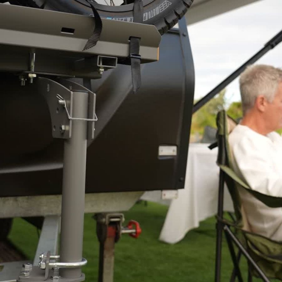 Freedom 2 Bike Caravan Rack - Drawbar Mount