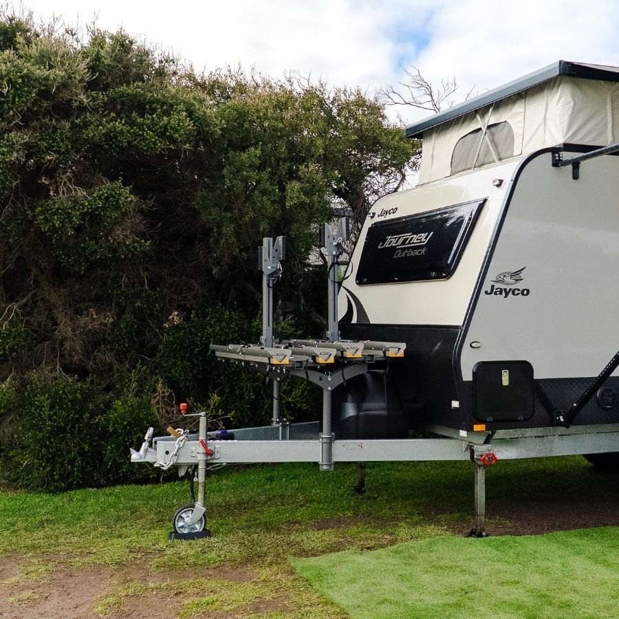 Freedom 4 Bike Caravan Rack - Drawbar Mount