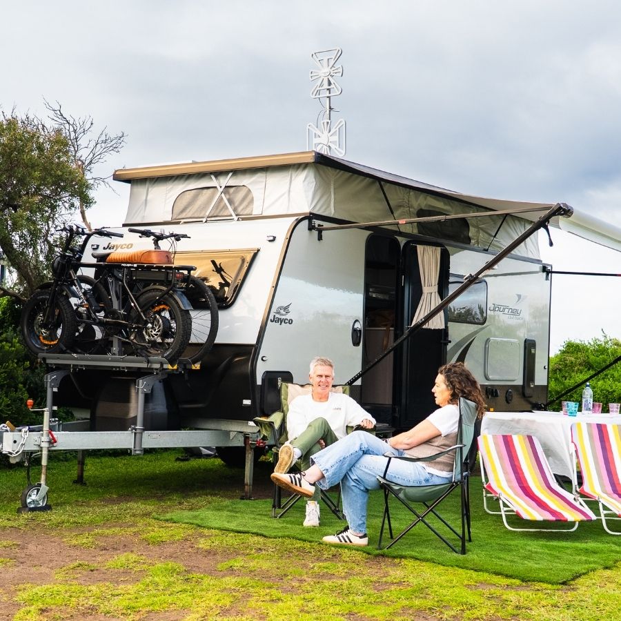 Freedom 2 Bike Caravan Rack - Drawbar Mount