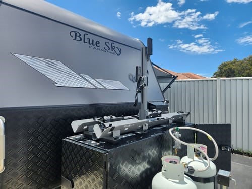 Freedom 2 Bike Caravan Rack - Tool Box Mount