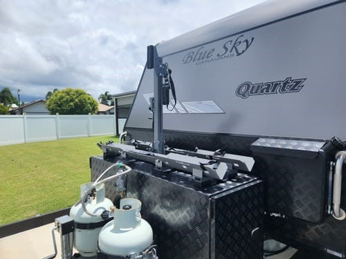 Freedom 2 Bike Caravan Rack - Tool Box Mount