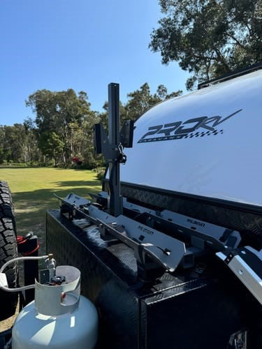 Freedom 2 Bike Caravan Rack - Tool Box Mount