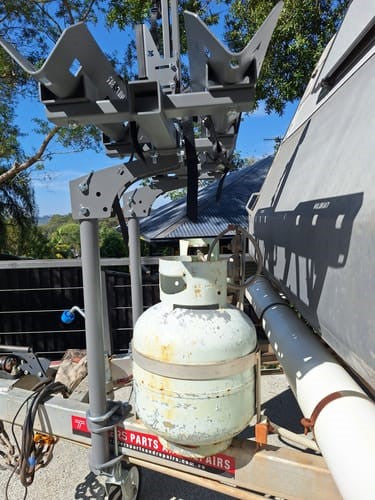 1 Metre Vertical Support Bars (2 per set)