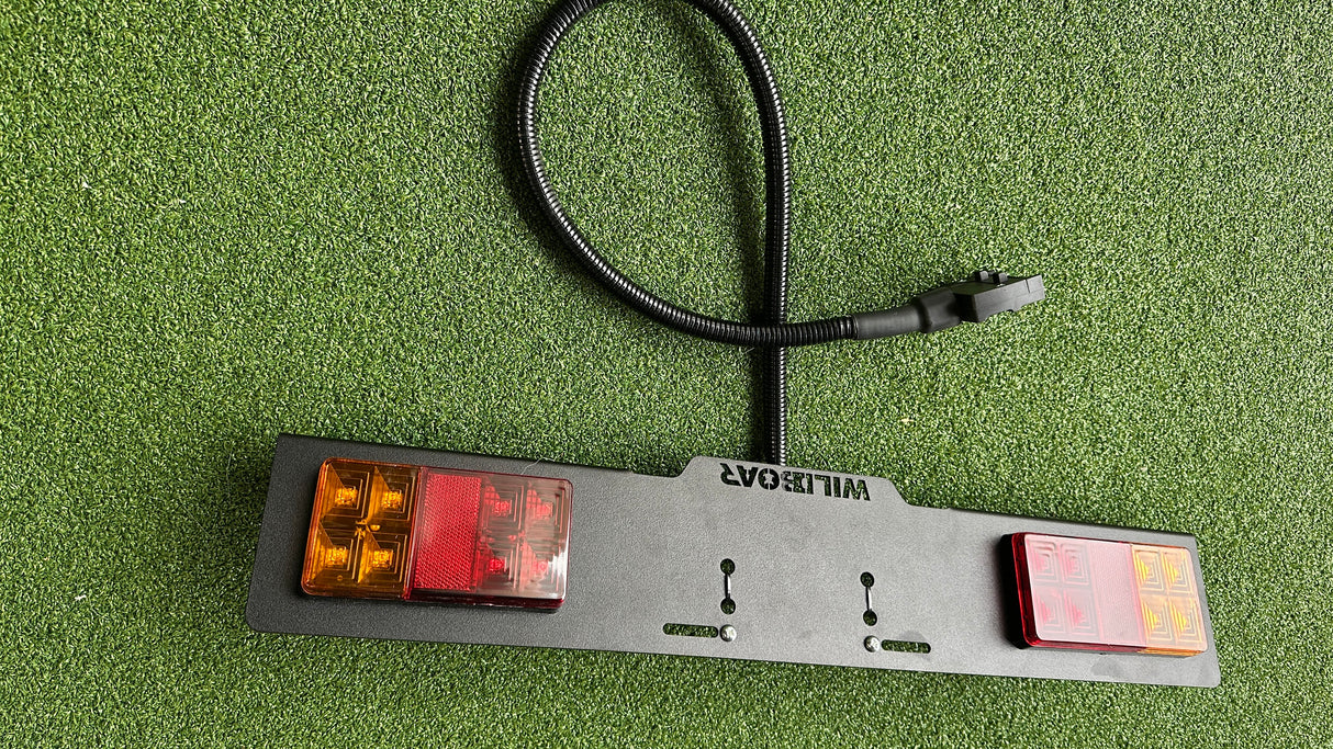 Road Legal Light and Plate Kit