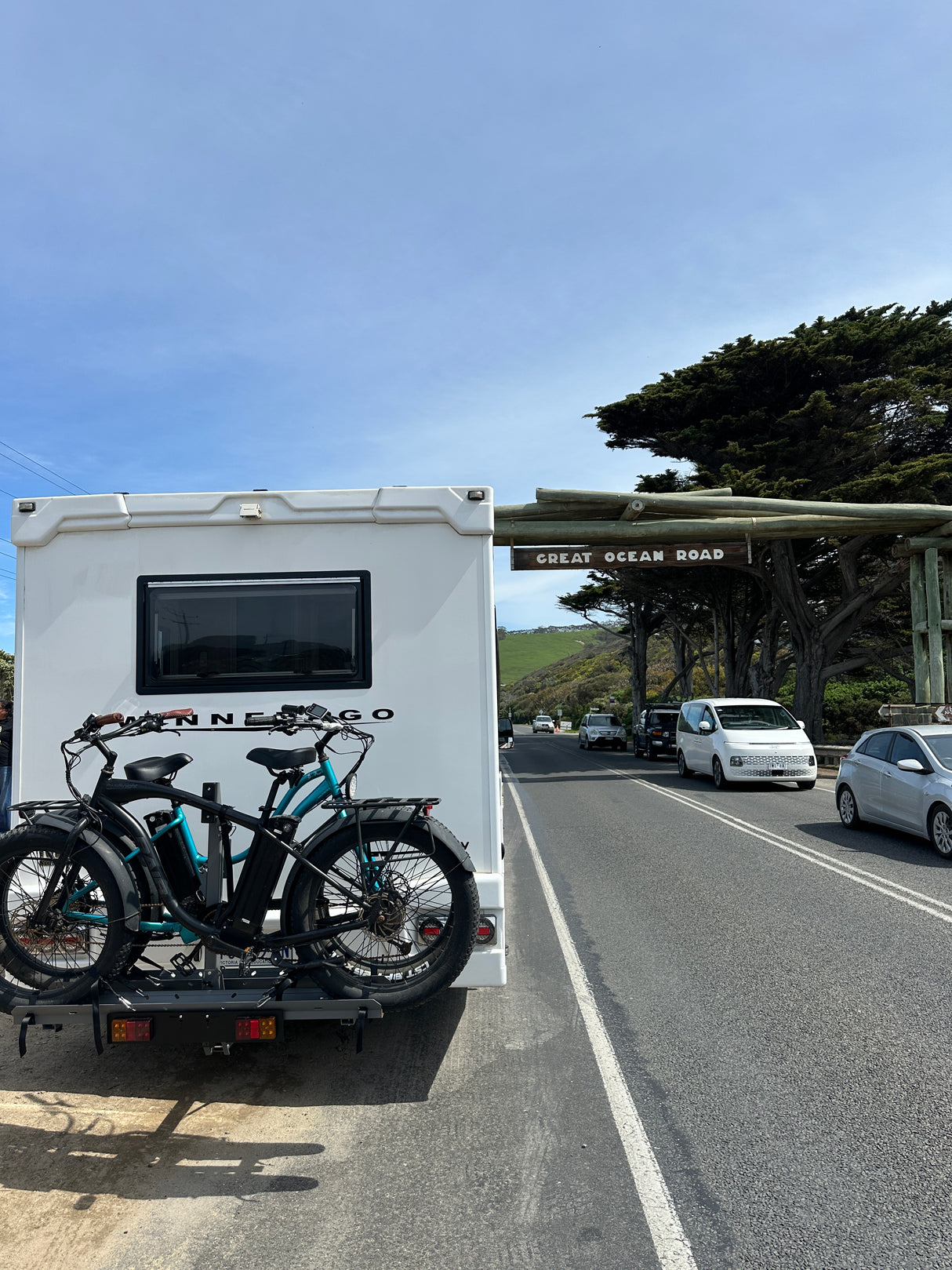 Freedom 2 Bike Motorhome Rack