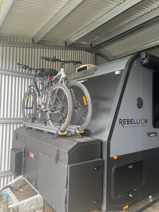 Freedom 2 Bike Caravan Rack - Tool Box Mount