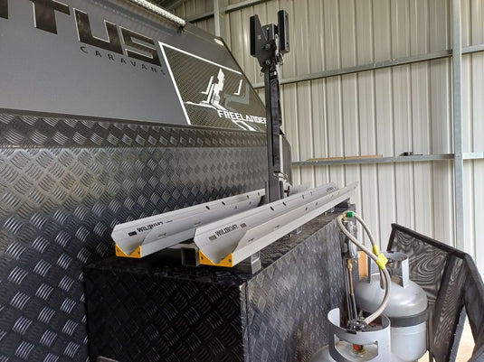 Freedom 2 Bike Caravan Rack - Tool Box Mount