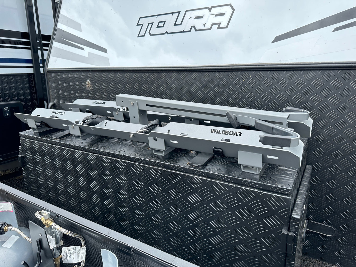 Freedom 2 Bike Caravan Rack - Tool Box Mount – Wild Boar Bike Racks