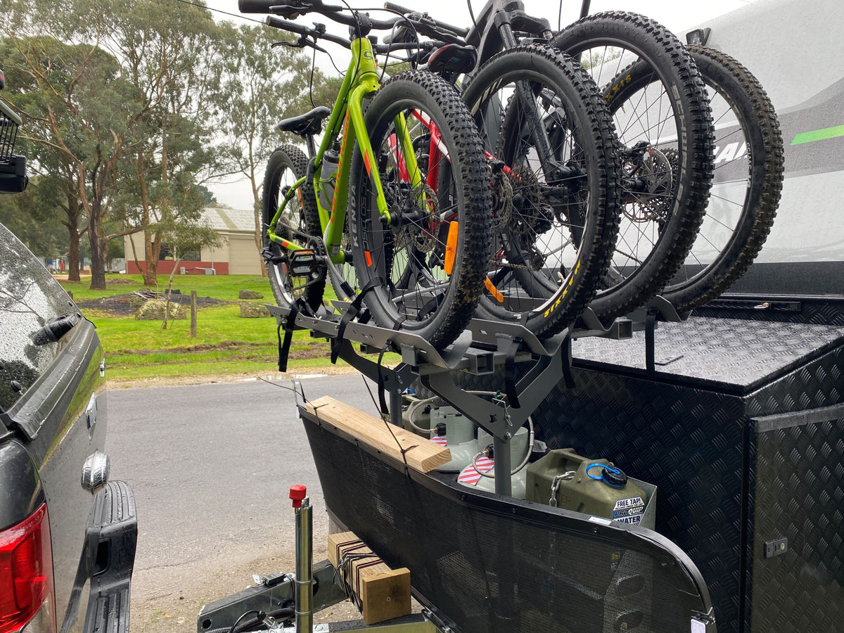 Caravan Bike Rack Rear 4 Bike Caravan Rack – Wild Boar Bike Racks