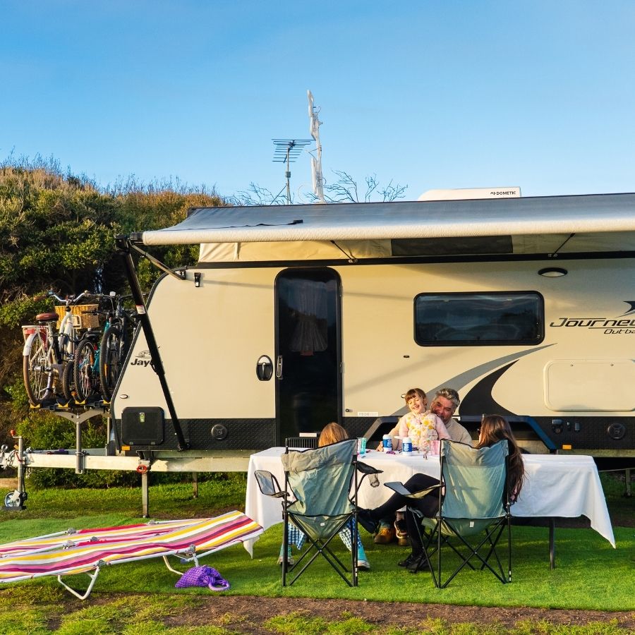 Freedom 4 Bike Caravan Rack - Drawbar Mount