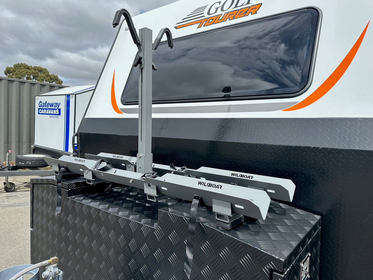 Freedom 2 Bike Caravan Rack - Tool Box Mount – Wild Boar Bike Racks