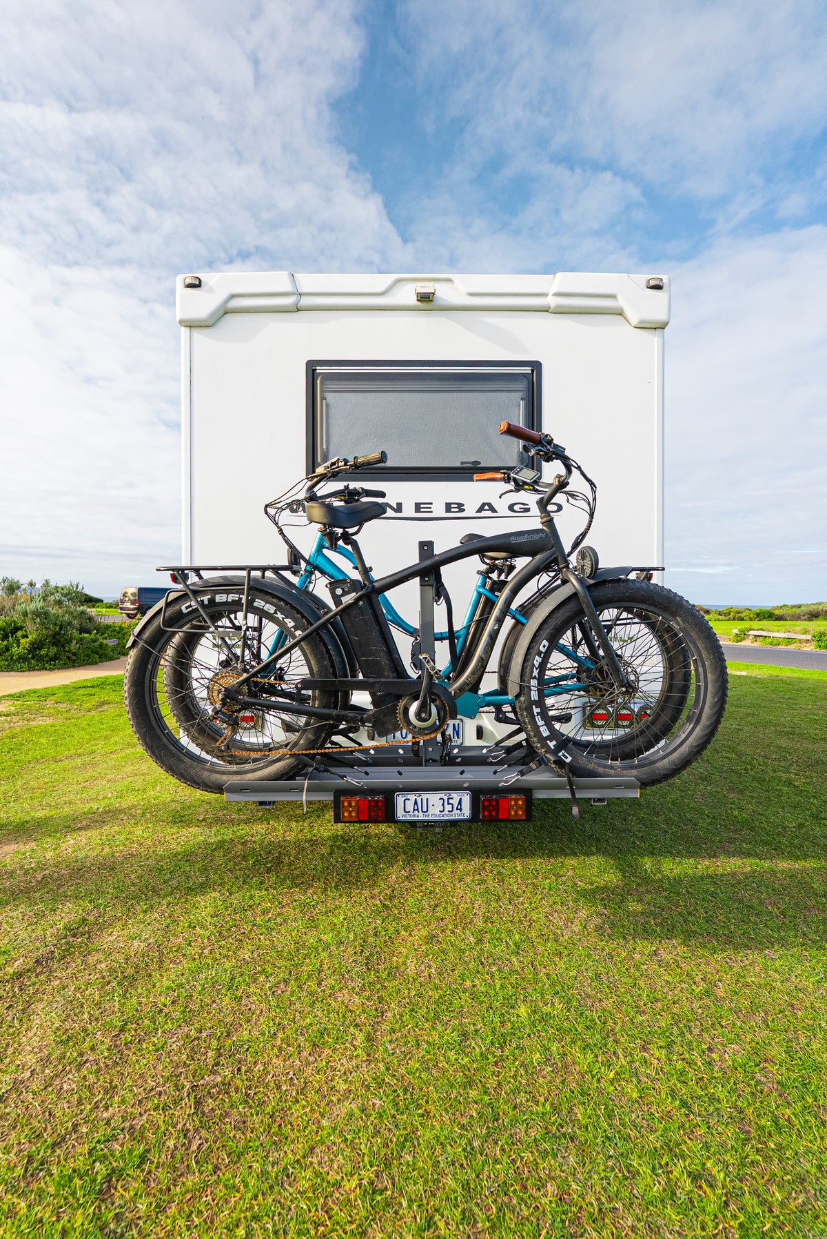 Wanderlodge Rear Bike Rack Freedom 2 Bike Motorhome Rack – Wild Boar Bike Racks