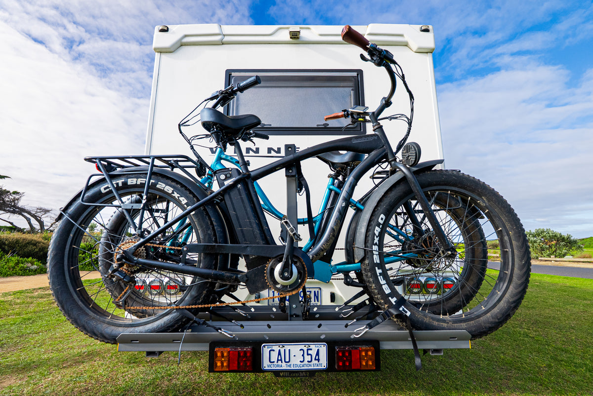 Wanderlodge Rear Bike Rack Freedom 2 Bike Motorhome Rack – Wild Boar Bike Racks