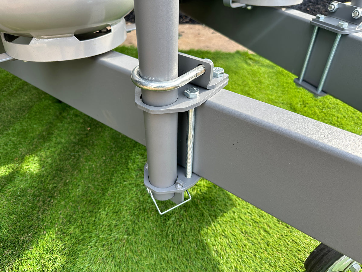 Caravan Rear Rack Freedom 2 Bike Caravan Rack - Drawbar Mount – Wild Boar Bike Racks