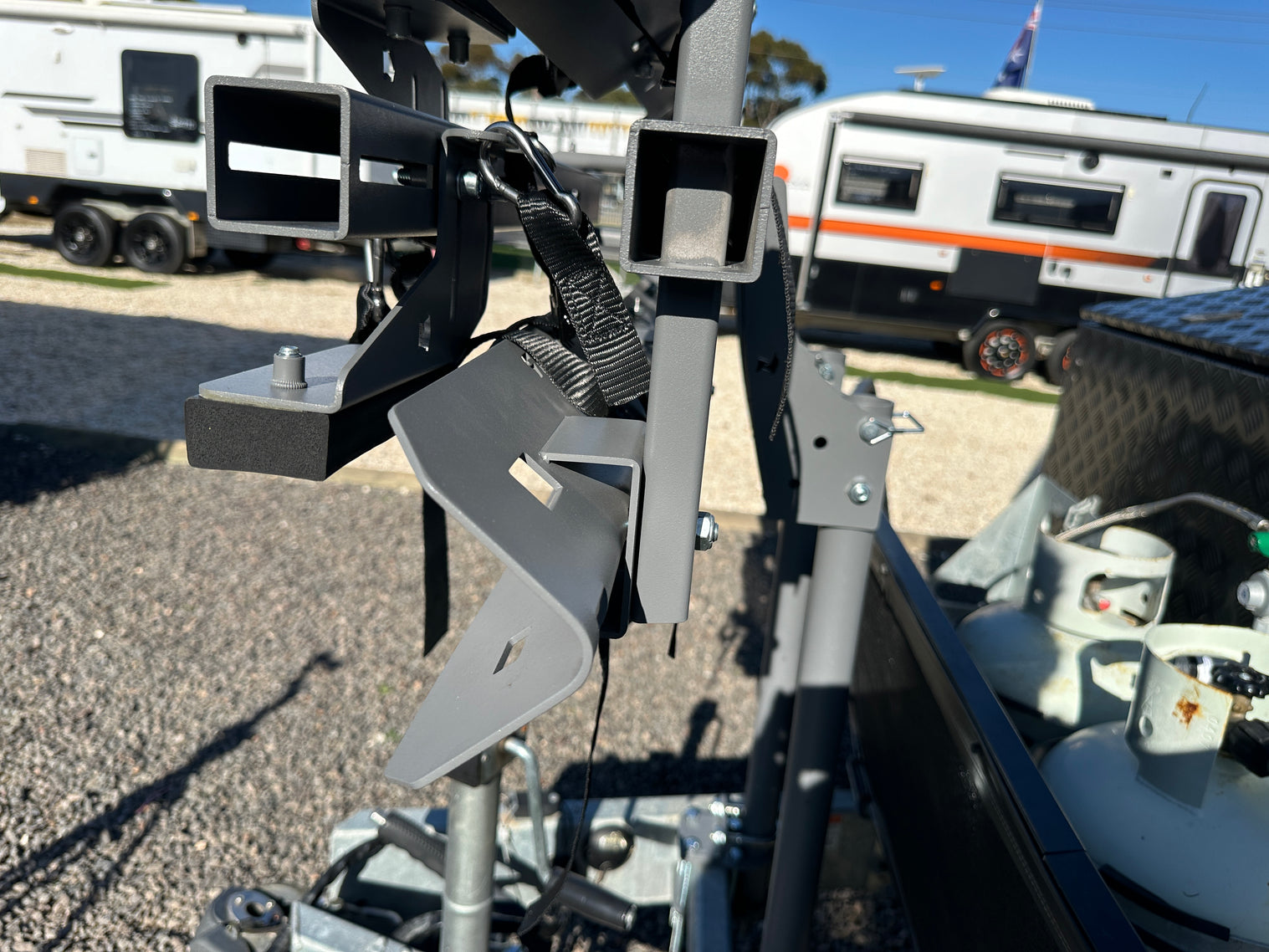 Freedom 2 Bike Caravan Rack - Drawbar Mount – Wild Boar Bike Racks