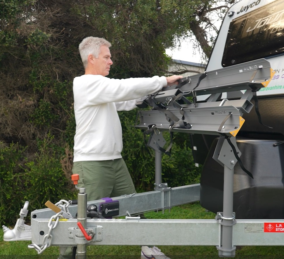 Freedom 2 Bike Caravan Rack - Drawbar Mount