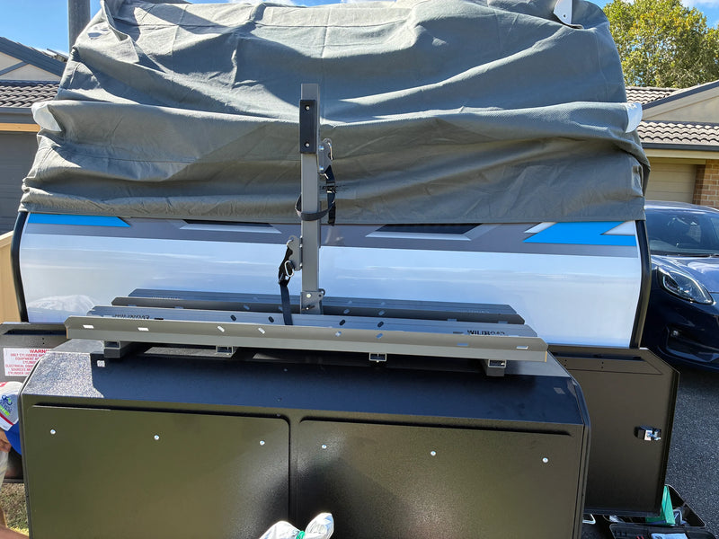 Load image into Gallery viewer, Freedom 2 Bike Caravan Rack - Tool Box Mount
