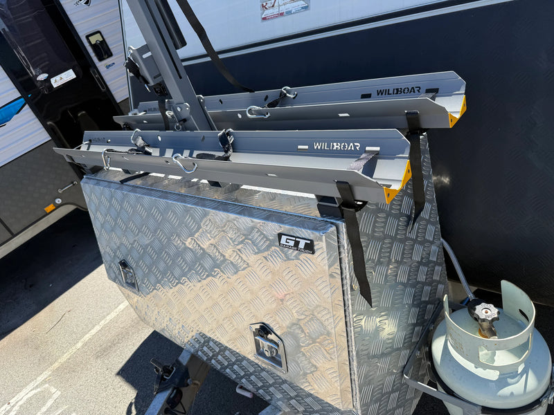 Load image into Gallery viewer, Freedom 2 Bike Caravan Rack - Tool Box Mount
